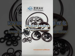 K7V180 หัวหินปั๊มไฮดรอลิก ซีลคิต FKM (VIiton) ความทนต่ออุณหภูมิสูง
