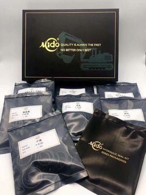 DUCI SK330 6 ชุดควบคุมวาล์วซีลสวมทน 90 ชอร์ความแข็งยาง NBR