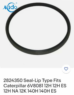 6V8081 2824350 3290411 MOTOR GRADER LIP SEAL 12HNA 140HNA 160HNA 163HNA 12H 12G 12G 140H 140G 130G 160G 160G