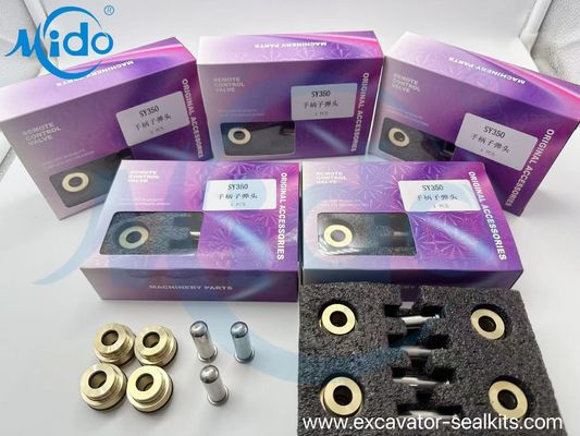 SY350 ประสิทธิภาพสูง ขายปลีก Excavator ระยะไกล Valve Polit Valve Pusher Seal