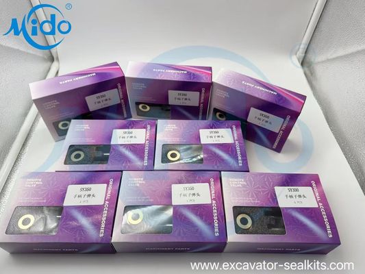SY350 ประสิทธิภาพสูง ขายปลีก Excavator ระยะไกล Valve Polit Valve Pusher Seal