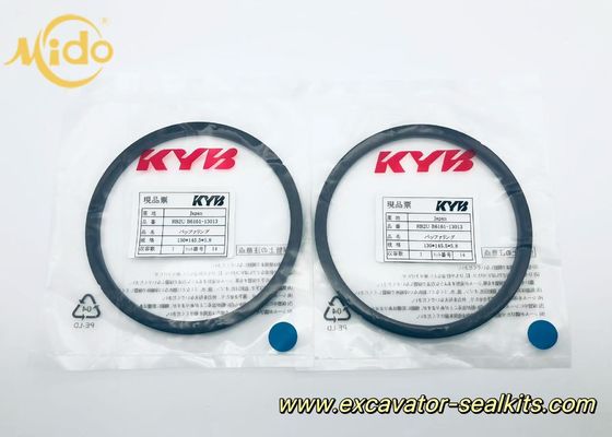 KYB HBY Hydraulic Buffer Buffer Buffer สำหรับรถขุด - 130 มม. x 145.5 มม. x 5.8 มม. - แหวนสึกหรอประสิทธิภาพสูงสำหรับการบำรุงรักษาระบบไฮดรอลิกและการซ่อมแซม