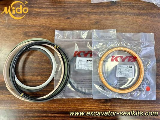 KYB HBY Hydraulic Buffer Buffer Buffer สำหรับรถขุด - 130 มม. x 145.5 มม. x 5.8 มม. - แหวนสึกหรอประสิทธิภาพสูงสำหรับการบำรุงรักษาระบบไฮดรอลิกและการซ่อมแซม