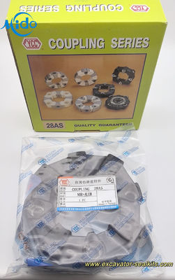 สีดํา ขนาดมาตรฐาน Centaflex ยางคอปปิ้งสําหรับ excavator