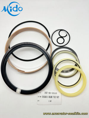 707-99-64550 D155AX-5 ชุดใบใบมีดชุดซีลไฮดรอลิกทรงซีลสำหรับ Komatsu Dozers