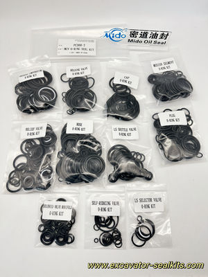 Komatsu PC300-7 300-8 723-47-26107 ชุดซีลวาล์วควบคุมหลักประสิทธิภาพสูงโดยตรงจากโรงงาน