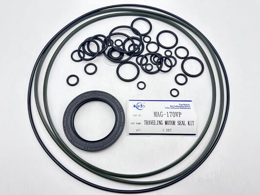 MAG170VP Travel Motor Seal Kit ชุดซ่อมไดรฟ์สุดท้ายไฮดรอลิกสำหรับเครื่องจักรขุด