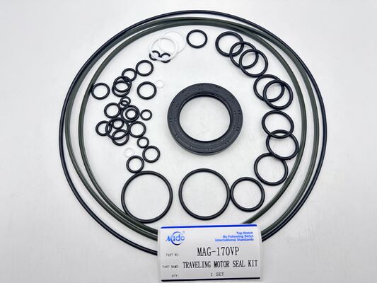 MAG170VP Travel Motor Seal Kit ชุดซ่อมไดรฟ์สุดท้ายไฮดรอลิกสำหรับเครื่องจักรขุด