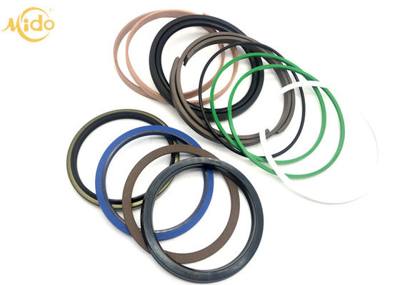 E200B 330BL กระบอกไฮดรอลิกบูมอาร์มบุ้งกี๋รถขุดซีล Kits