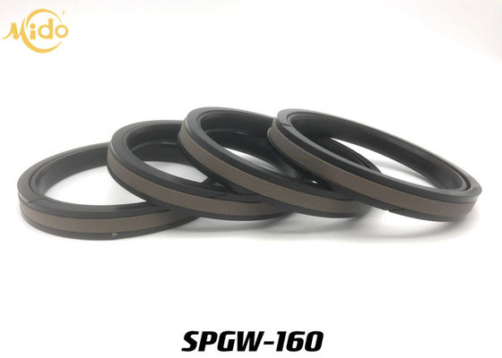 SPGW 160 ซีลลูกสูบไฮดรอลิก, ชุดซีลแมวต้านทานการสึกหรอประสิทธิภาพการซีลสูง
