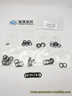 706-75-01101 706-75-01150 PC220LC-6 6D95 SPGO อะไหล่รถขุด ชุดซีลวาล์วควบคุมหลัก