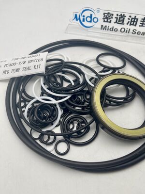 708-2H-00031 ชุดซีลปั๊มไฮดรอลิก | PC400-7/8 HPV165 พร้อมข้อกำหนดขนาดที่แม่นยำ