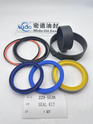 229-5538 ชุดซีลกระบอกไฮดรอลิกเข้ากันได้กับ 988H Loader 229-9337 ข้อกำหนดขนาดที่แม่นยำ