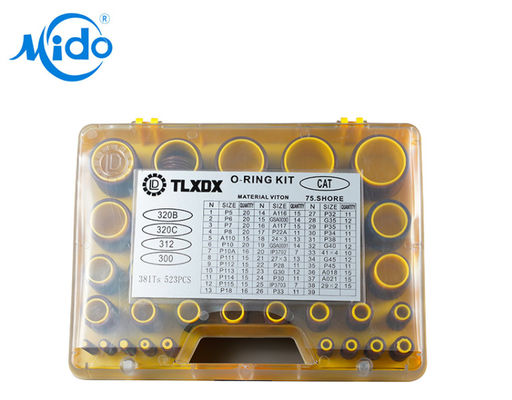 FKM ยาง O Ring Box Box Seal Seal ชุดสำหรับกระบอกสูบที่มีคุณภาพสูง